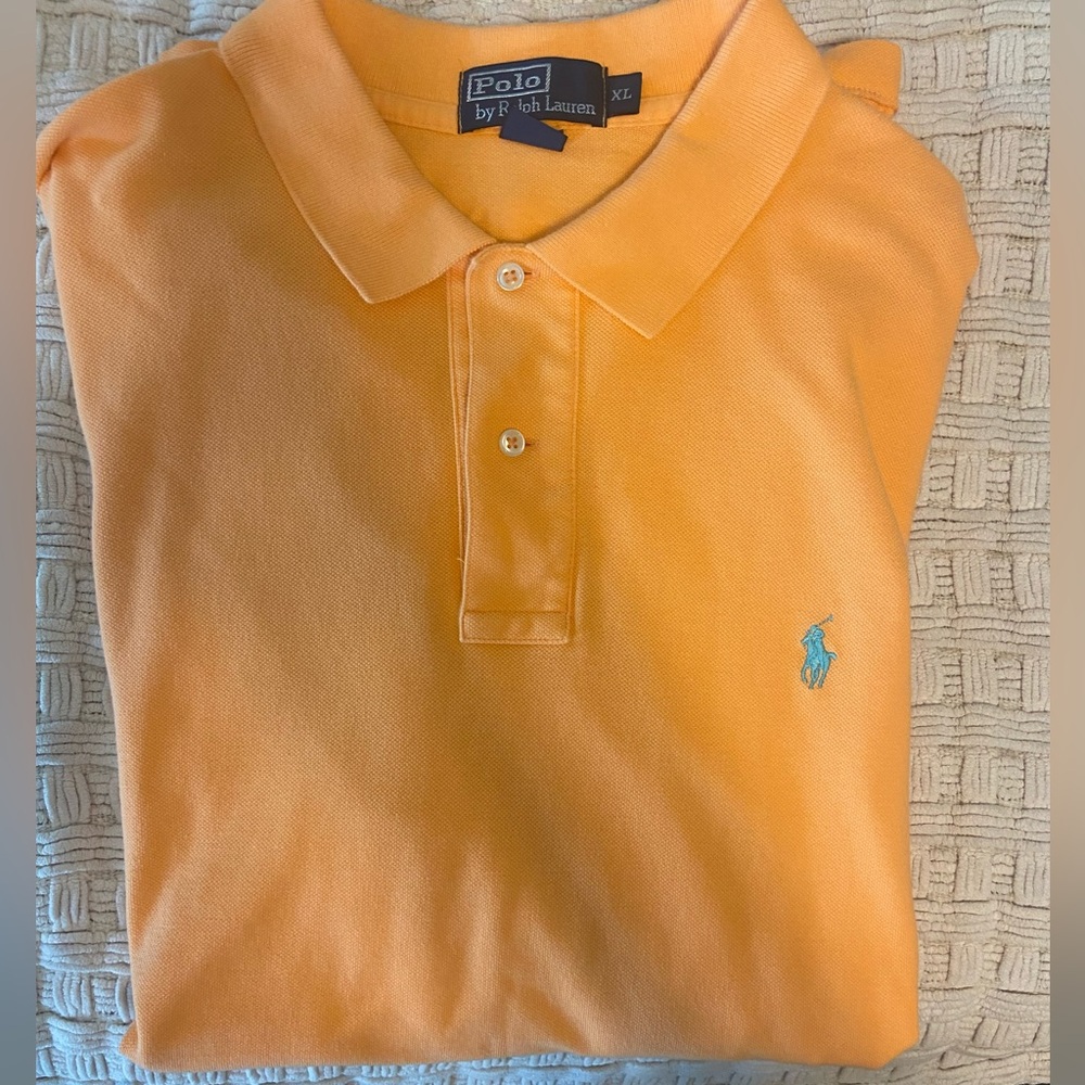 Men’s XL orange polo